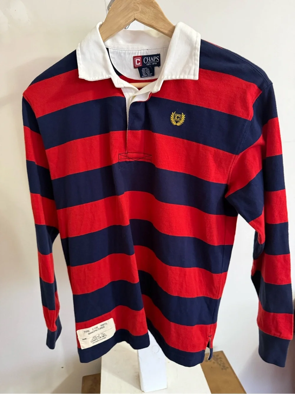 New Chaps Rugby Shirt - Picture 2 of 7